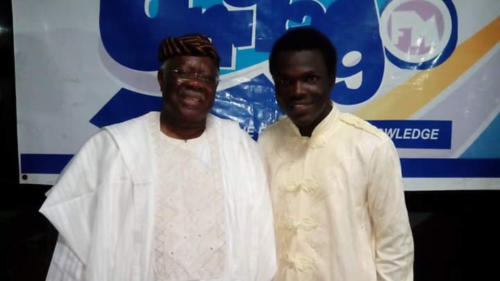Chief Bode George, former Military Governor of Ondo State, on the Show