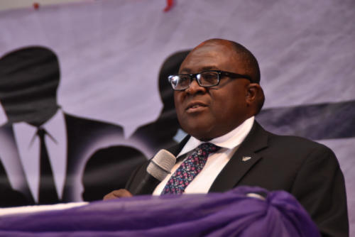 Mr Ayileka, WEMA Bank GMD representative at Summit 2.0